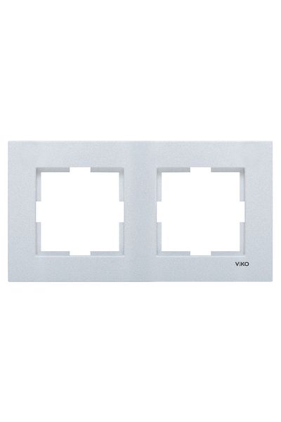 VİKO 92190602   Novella Silver Double Frame