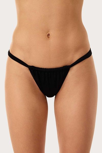 AYYILDIZ 63061 Partea de jos de bikini neagră