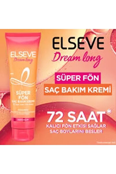 L'Oreal Paris Elseve Dream Long Saç Bakım Kremi Süper Fön 150 Ml