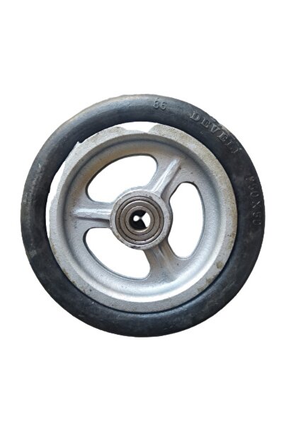 TURALP Pik Döküm Dolgu Rulmanlı Teker 250x50 Dolgu Rulmanlı Pik Döküm Siyah