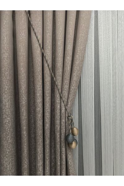 Erdoğanlar Koza Modern Wrapped 4 Ball Bracelet Garnish Tactical String Ceiling Curtain Accessory 1 Piece