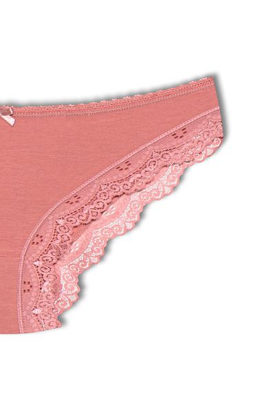 HNX Κομψό λαστιχένιο εσώρουχο Lace Mink