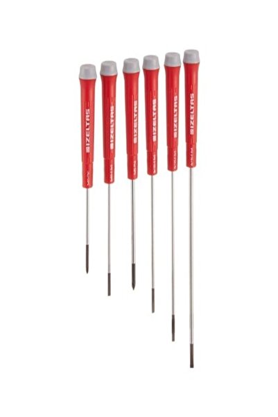 İzeltaş Elektronikçi Tip (klemens) Tornavida Seti (6 Parça)