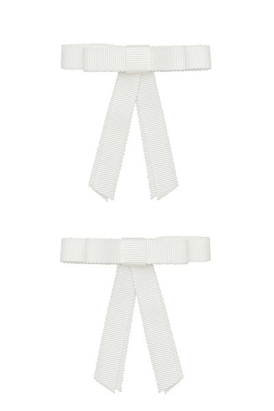 CSR Collection La cutie, pachet de 2 catarame cu arc automat din satin