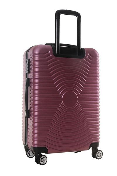 louisiana polo Cabin Size Polycarbonate Suitcase 4x2 Wheel Rose 1193