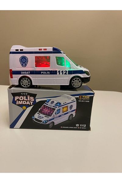 u-toys سيارة الشرطة مع الصوت