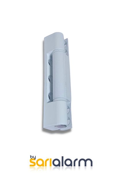 Sarı Alarm مفصل باب PVC (Pimapen) أبيض - معدن -