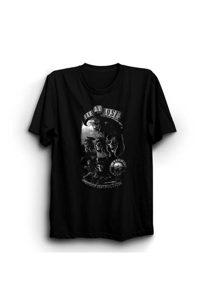 The Fame Guns N' Roses, Destruction, rok metal majica