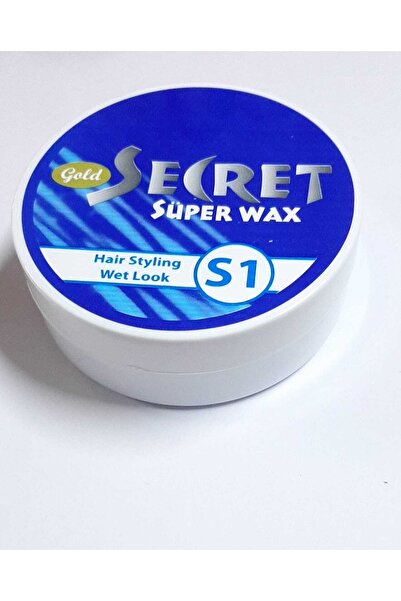 Secret Süper Wax Saç Şekillendirici Islak Görünüm