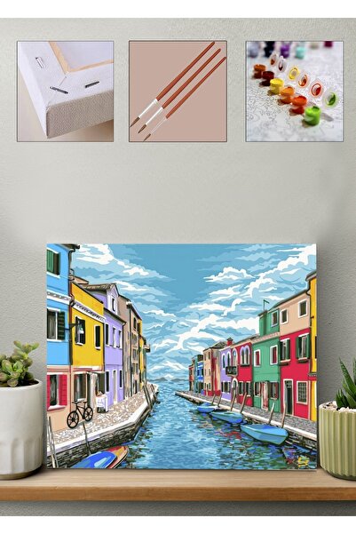 Doruk Baskı Sayılarla Boyama Seti Venice