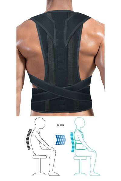 OverPazar Unisex 001 Model Underwire Magnetic Upright Posture Corset