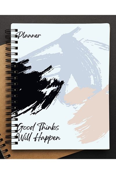 FLY COLOR A5 Timeless Planner Agenda Spiral Patterned