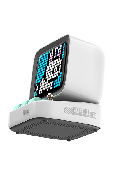 DIVOOM Ditoo Pro Piksel Ekranlı Beyaz Bluetooth Hoparlör