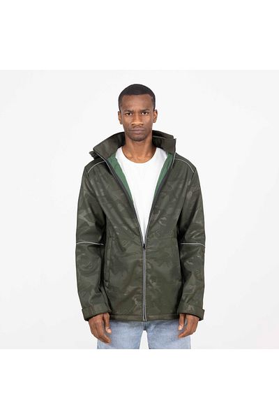 Lindodogs Lindo People Softshell Army Green Raincoat
