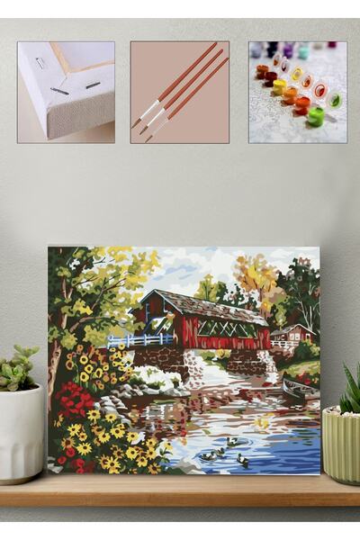 Carmen Sayılarla Boyama Seti - Göl Evi 2