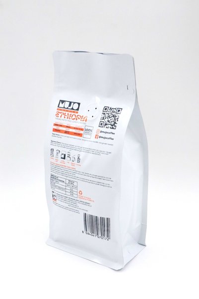 Mujo Coffee إثيوبيا Yirgachefeffe قهوة شير شيري الكاملة - 250 جم