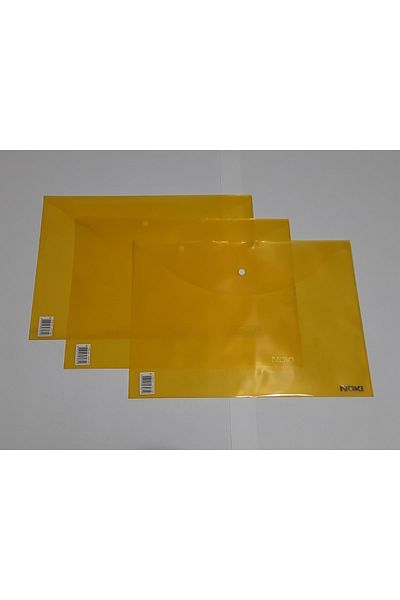 Noki Yellow Snap File - 3 Pieces