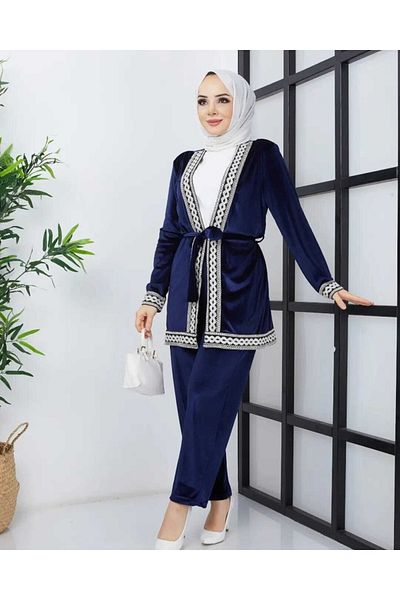 MÇmoda Set de damă din catifea