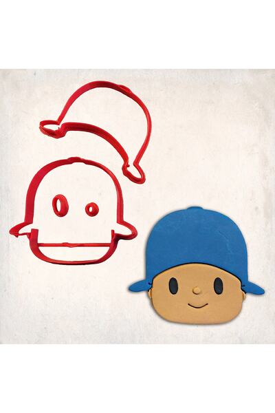 Genel Markalar Pocoyo Detay Kurabiye Kalıp Seti 4’lü