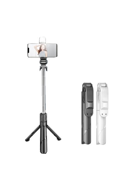 İstanbul Teknoloji Mini Bluetooth Tripod Selfi Çubuğu (siyah) xt-02sp