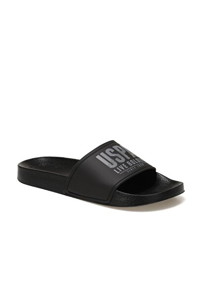 U.S. Polo Assn. Negru. Papuci Gusty 1fx