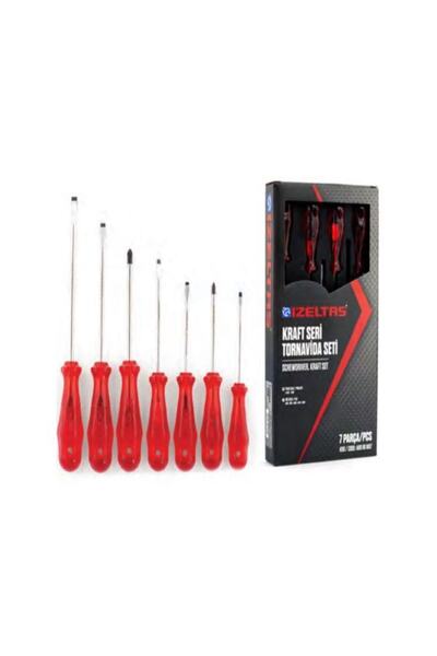 İzeltaş Kraft Tornavida Takımı 7 Li