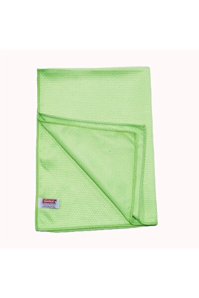 Simpak Petek Oto Mikrofiber Kurulama Bezi Yeşil 6 Adet