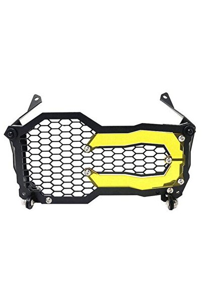 Knmaster Bmw R 1200 Gs Ön Far Koruma Kapağı Izgara Tipi Sarı