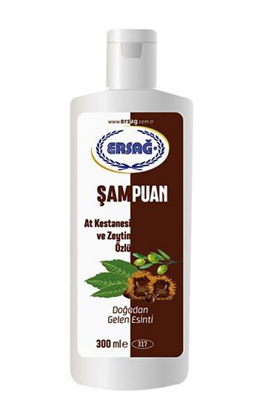 Ersağ 300 ml Chestnut and Olive Extract Shampoo