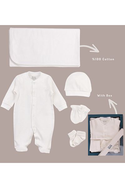 Mini Ropa صندوق هدايا للأطفال حديثي الولادة، طقم أطفال ناعم إكرو، مجموعة هدايا للأطفال، مجموعة هدايا لحديثي الولادة
