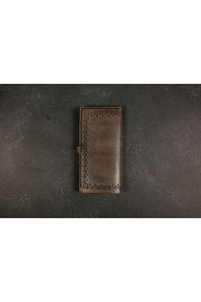 MARKETUNGA Χειροποίητη Unisex 100% δερμάτινη και χειροποίητη θήκη κάρτας και θήκη τηλεφώνου