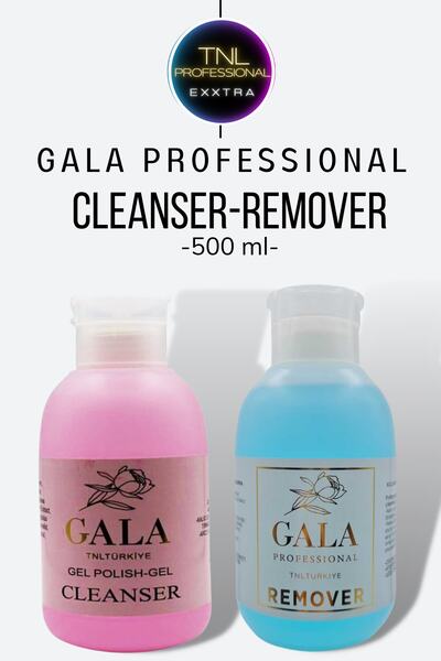 tnl professional Kalıcı Oje Çıkarıcı Remover Ve Cleanser Yapışkan Tabaka Temizleyici Protez Tırnak Gala