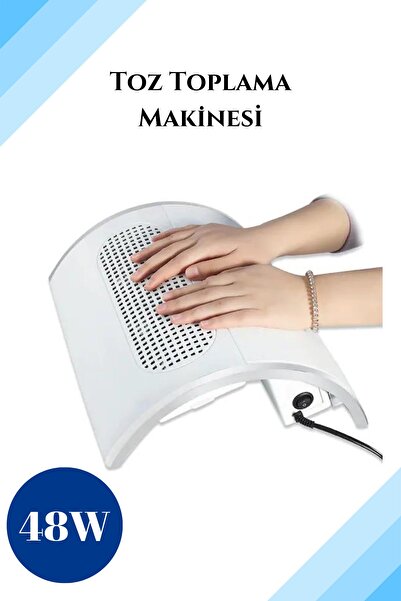 Rich Protez Tırnak Toz Toplama Makinesi 3 Motorlu 48 Watt
