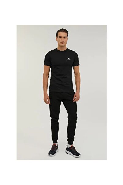 lumberjack Μπλουζάκι Basic C λαιμόκοψη Μαύρο 101349563 M-ct102