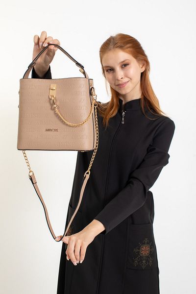 Armine 222 Laser Women's Shoulder and Hand Bag - Mink