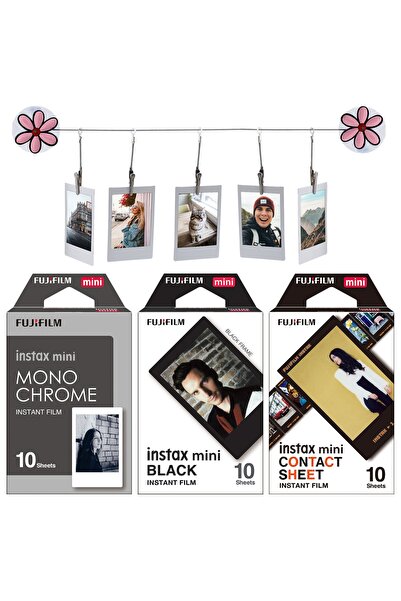 Fujifilm Instax 3'lü Özel Film Hediye Seti 1