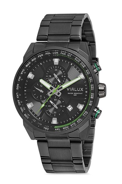 Vialux Vx561b-04sn Men's Wristwatch