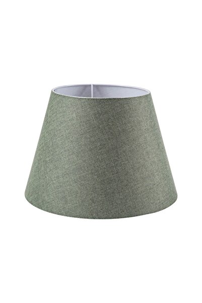 Art&Gift Tripod Ve Tek Ayaklı Abajur Için Başlık Yeşil Kumaş