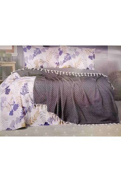 Güzide طقم كاريا بيكيه مزدوج كحلي*أزرق داكن