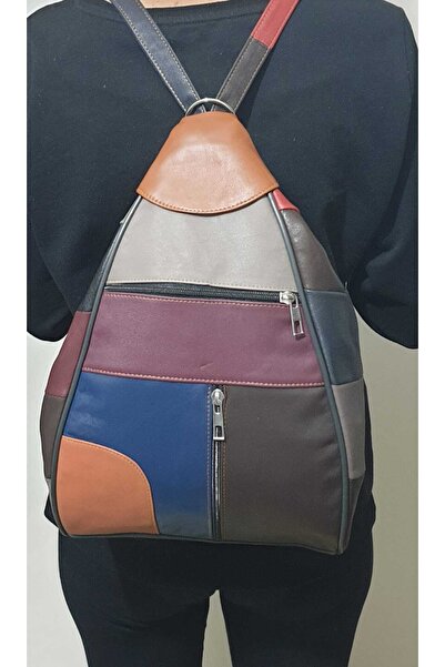 atter Genuine Leather Backpack
