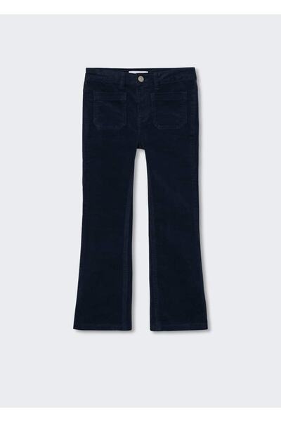MANGO Kids Fitilli Kadife Flared Pantolon