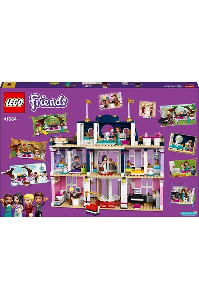 LEGO ® Friends Büyük Heartlake City Oteli 41684 - Emma, Stephanie, River Ve Amelia Mini Bebekleri Içe