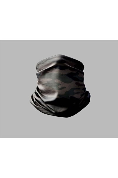 Buffalo التمويه تصميم السائق برتقالي قناع في الهواء الطلق طوق الرقبة للجنسين ...