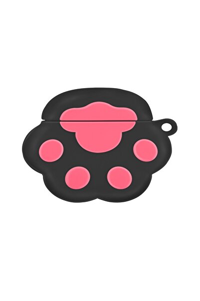 Microsonic Pro  Kılıf Cartoon Figürlü Silikon Pati Siyah