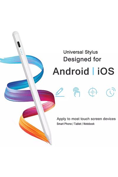 EHZ TEKNOLOJİ Palm Inner Red Stylus Pen - Compatible with All Touch Devices