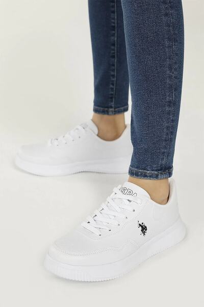 U.S. Polo Assn. Tenis alb de damă
