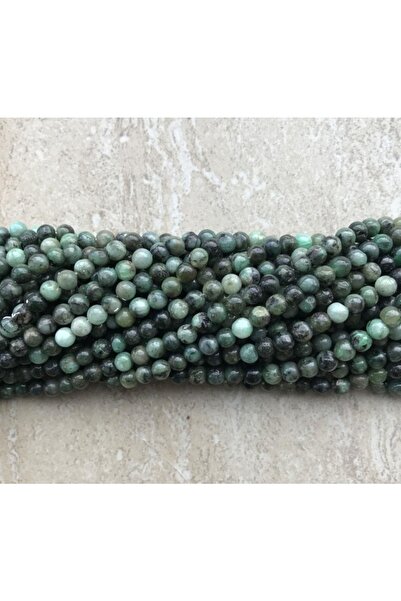 RLX BUJİTERİ Zümrüt Yeşim Doğal Taş Dizisi 8 Mm - Doğal Taş Takı Tasarım