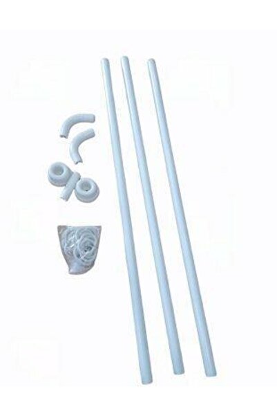 abnturk Köşeli Banyo Perde Borusu