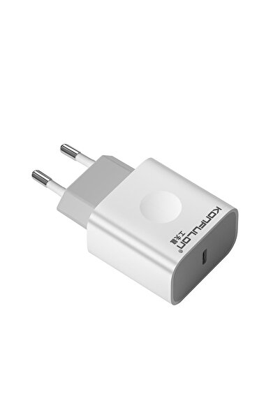 UnDePlus Yeni Nesil Iphone Pd-type-c 20w Şarj Cihazı Başlığı C69d Beyaz