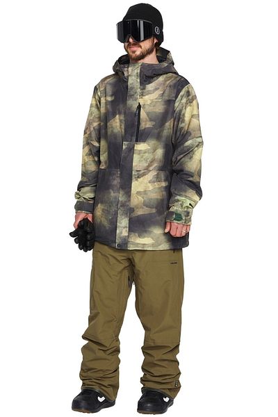 Volcom معاطف L Ins Goretex Glass للرجال على الجليد